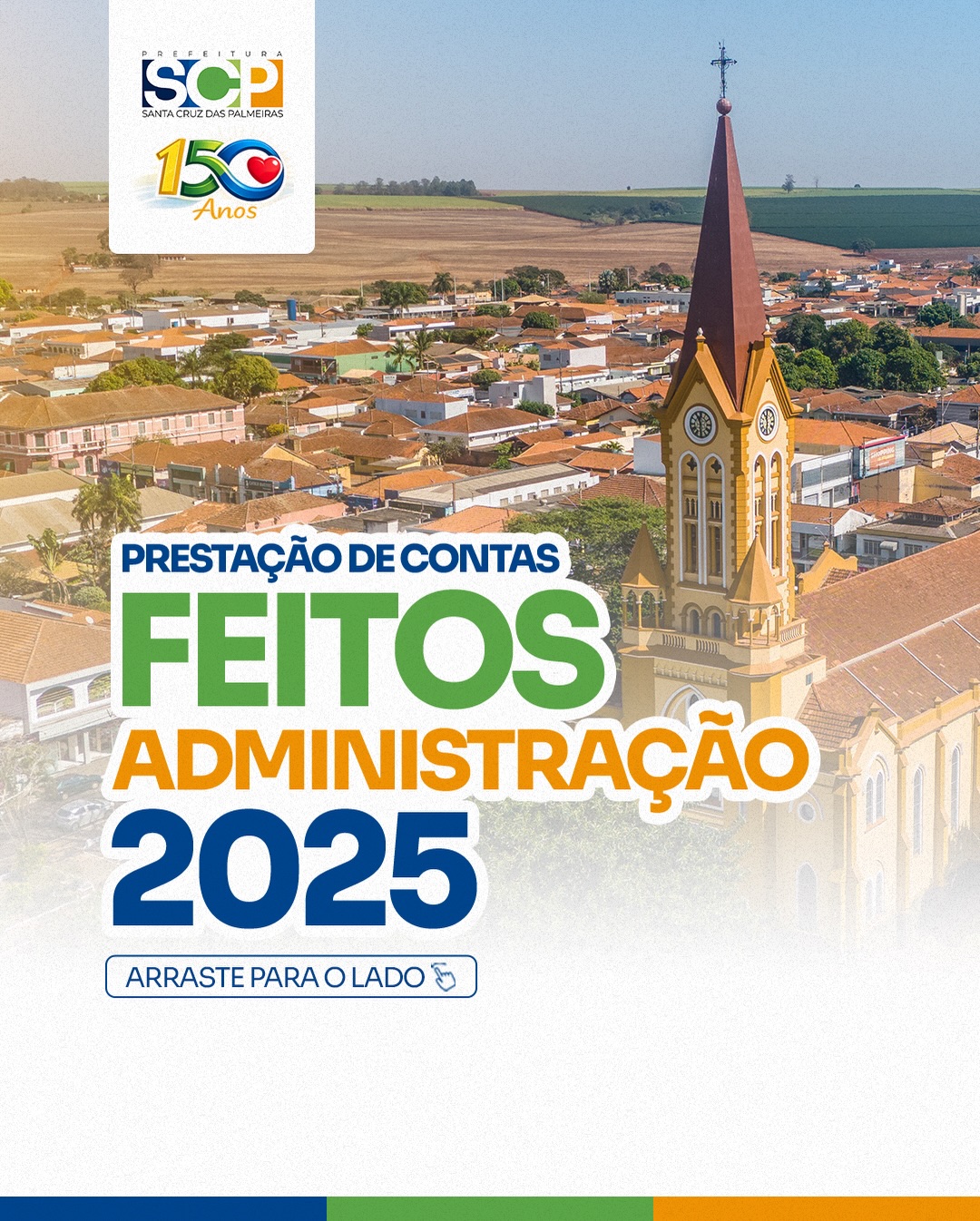 Post do instagram da Prefeitura de Mandirituba