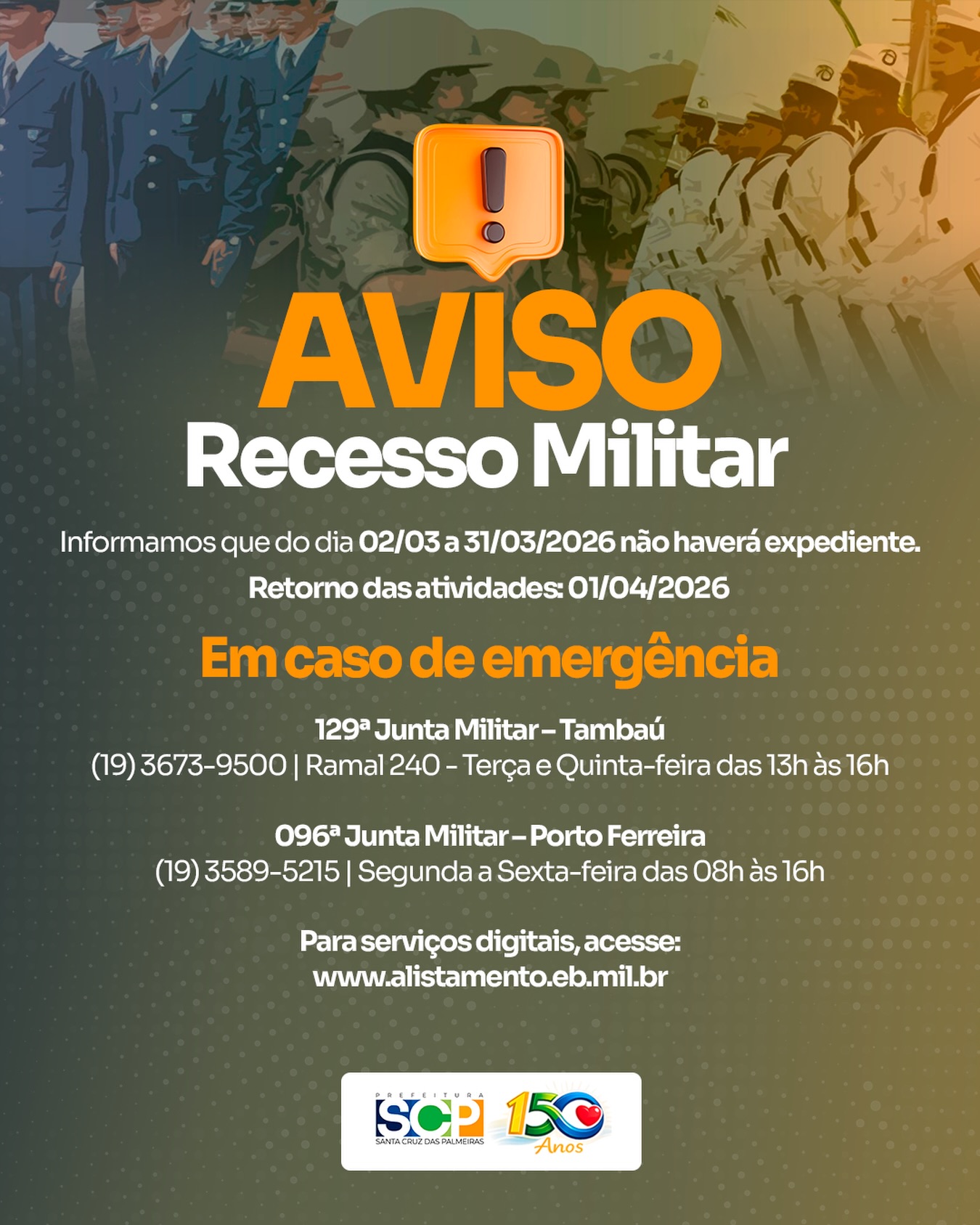 Post do instagram da Prefeitura de Mandirituba