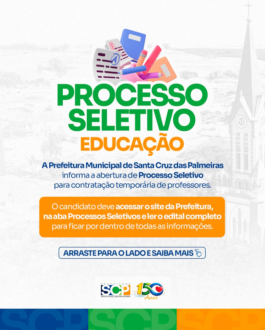 Post do instagram da Prefeitura de Mandirituba