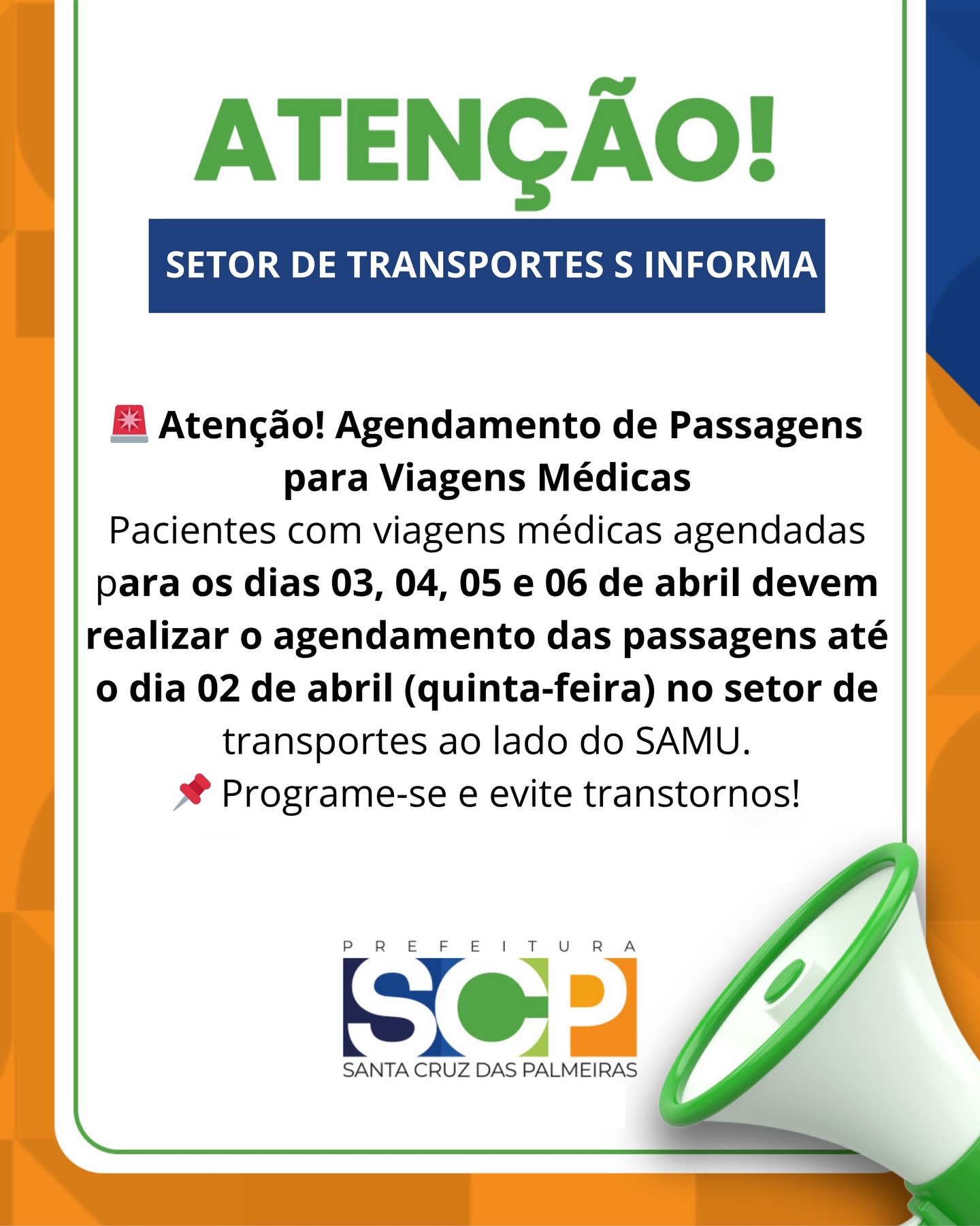 Post do instagram da Prefeitura de Mandirituba