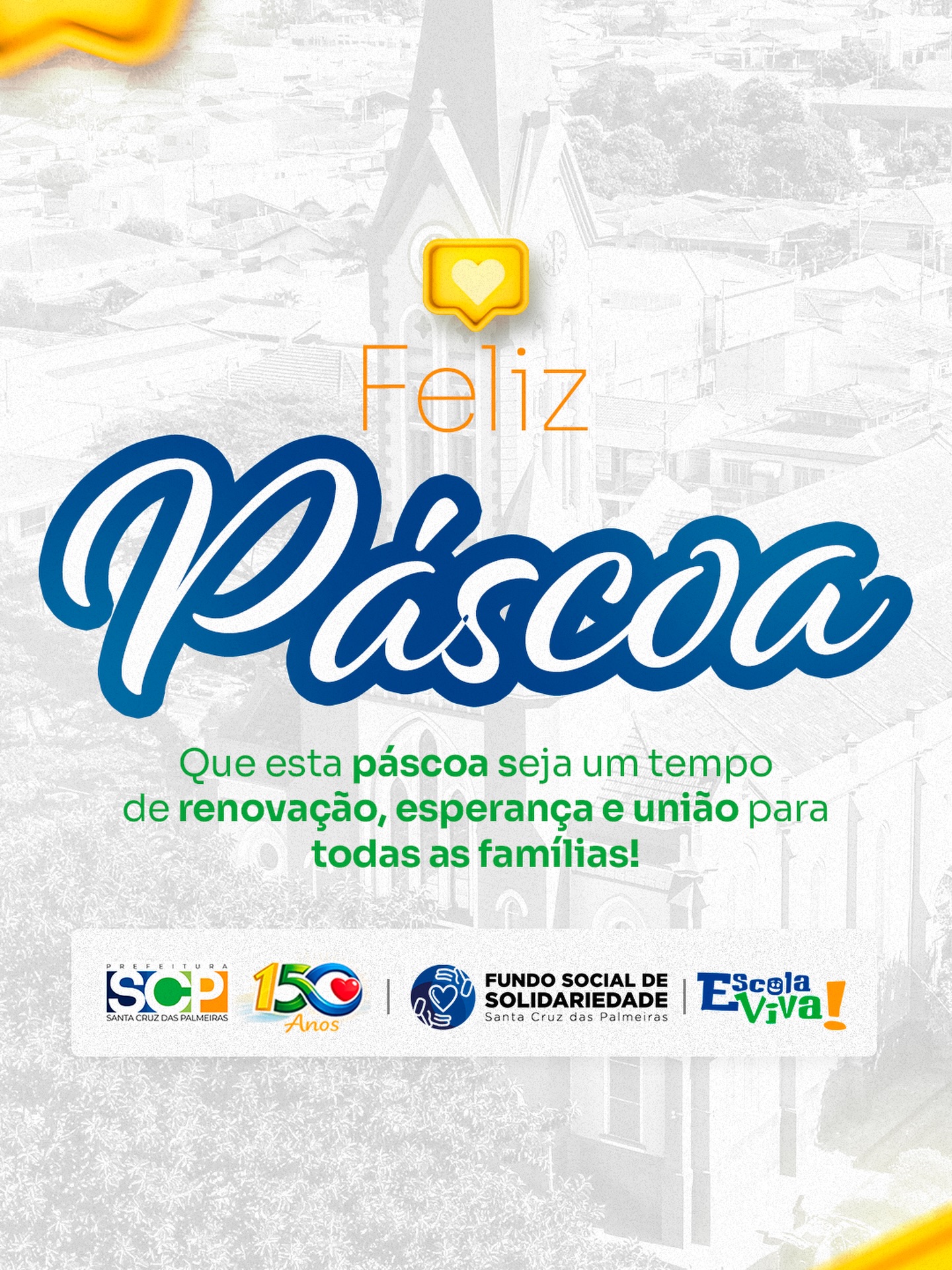 Post do instagram da Prefeitura de Mandirituba