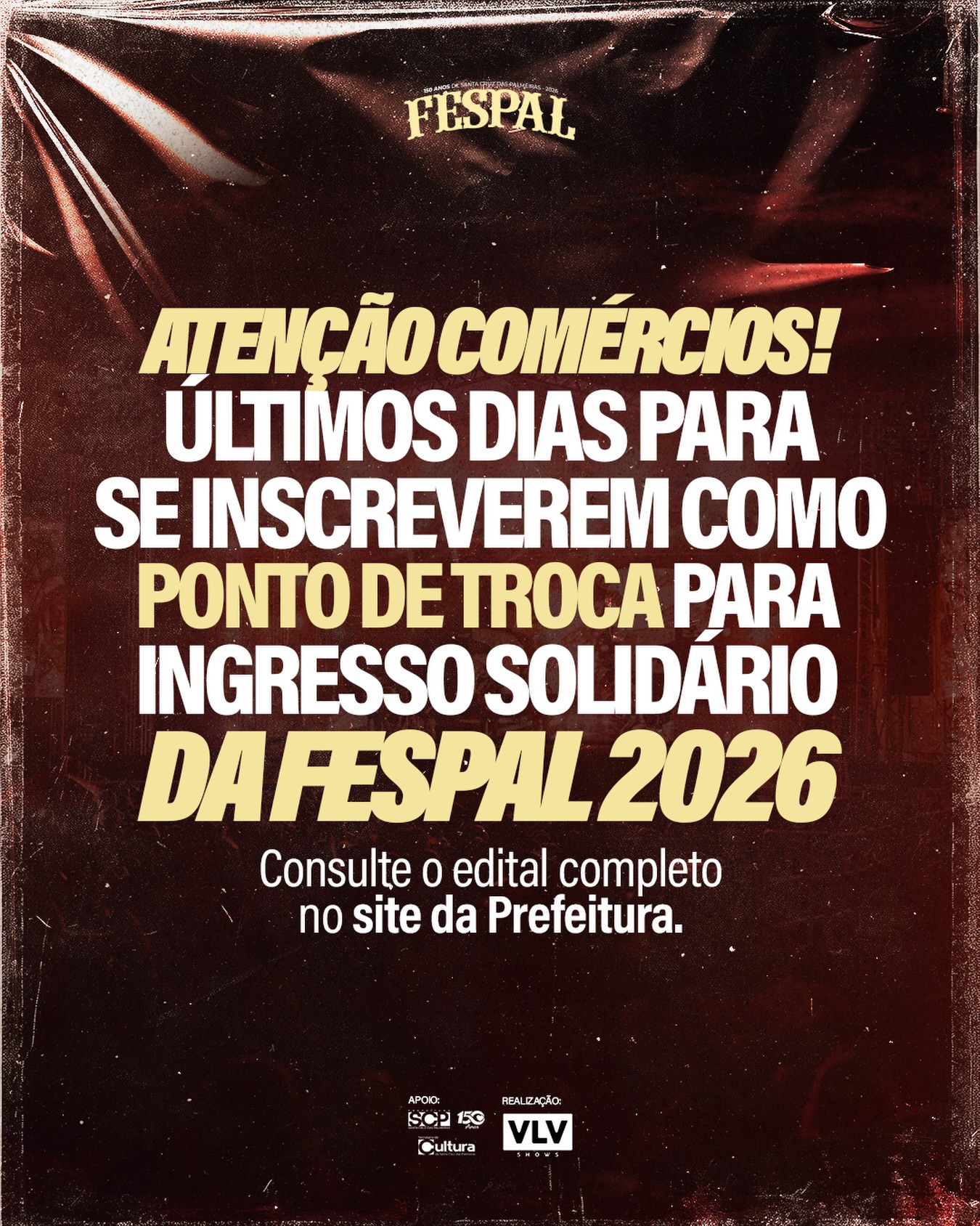 Post do instagram da Prefeitura de Mandirituba