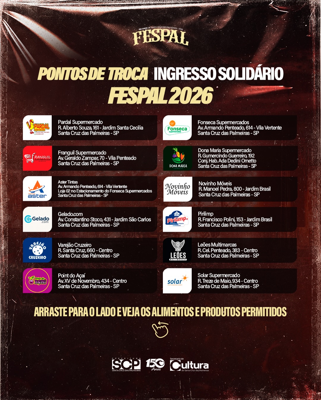 Post do instagram da Prefeitura de Mandirituba