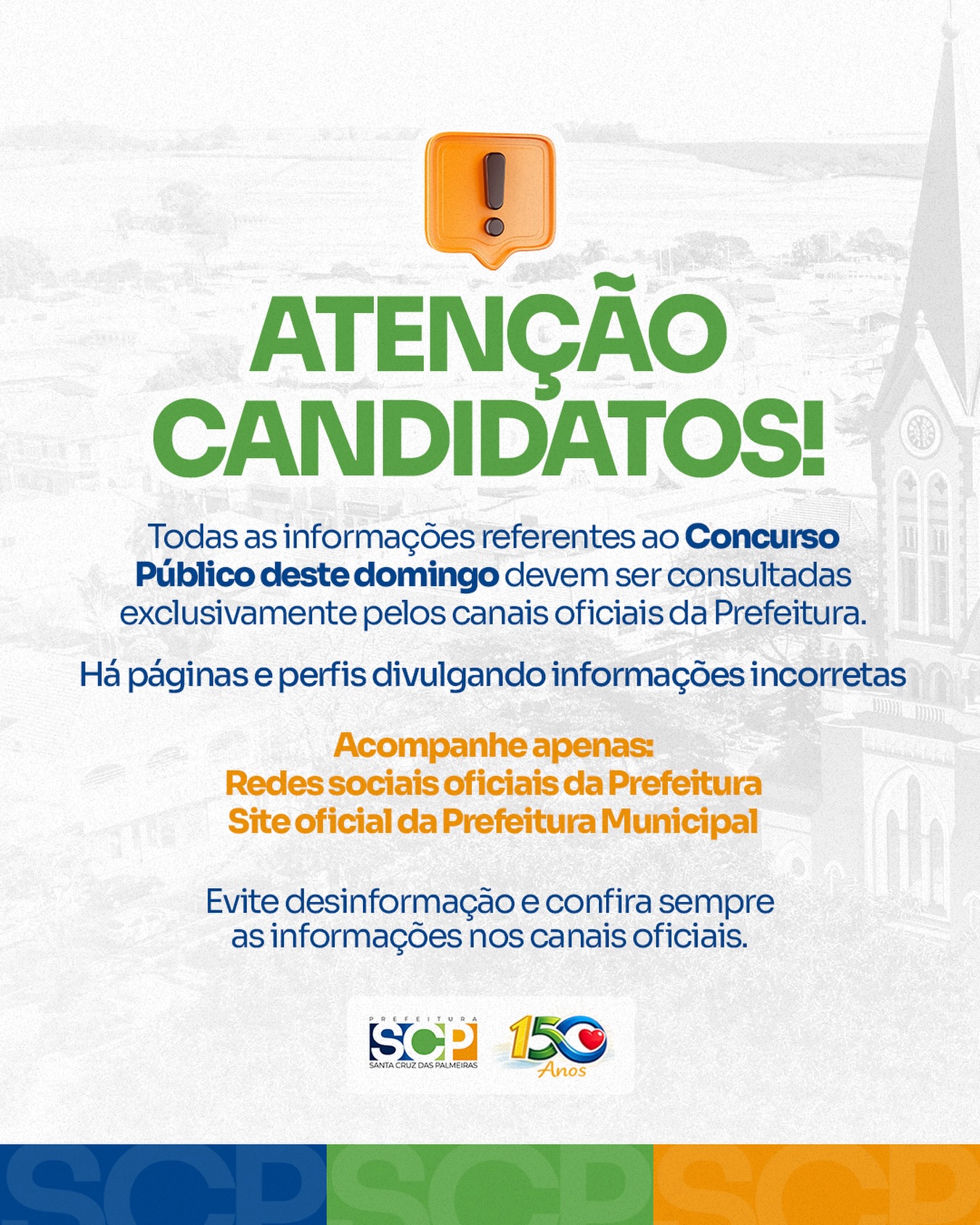 Post do instagram da Prefeitura de Mandirituba
