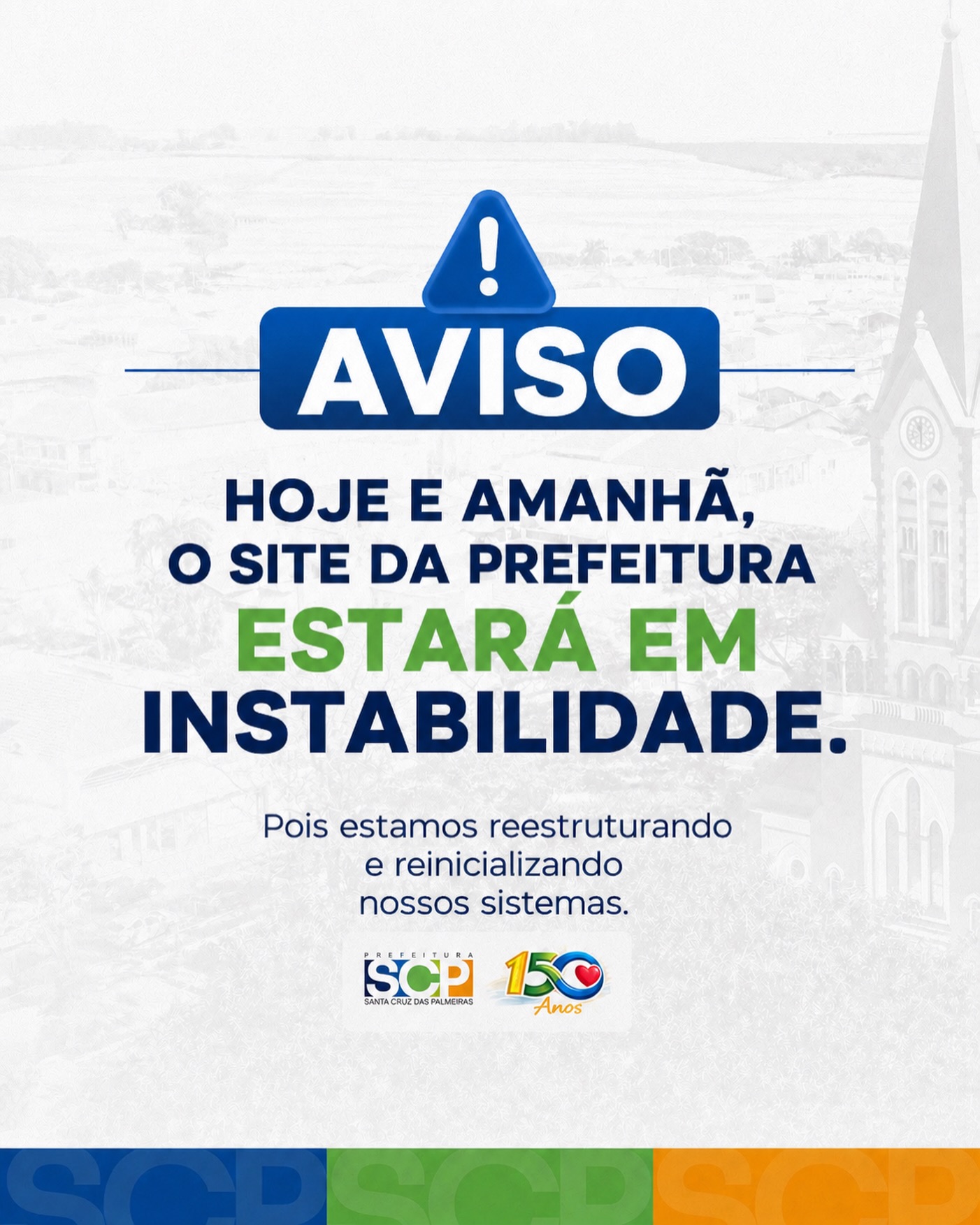 Post do instagram da Prefeitura de Mandirituba