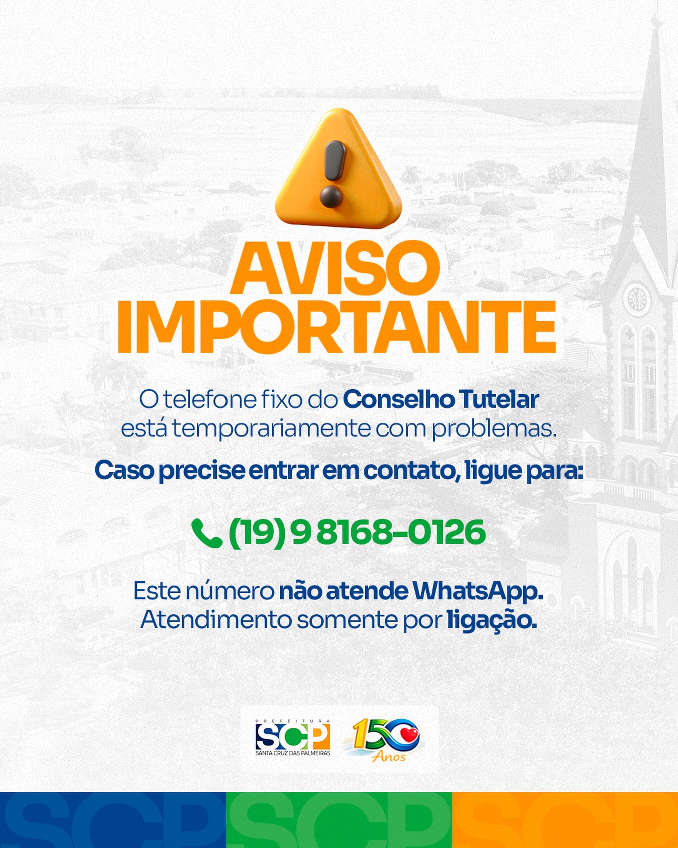 Post do instagram da Prefeitura de Mandirituba