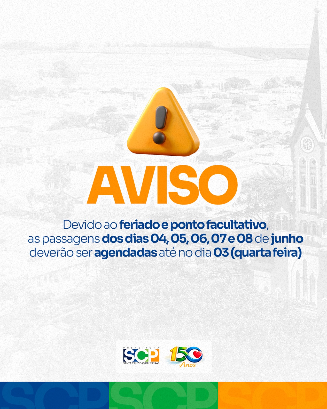 Post do instagram da Prefeitura de Mandirituba