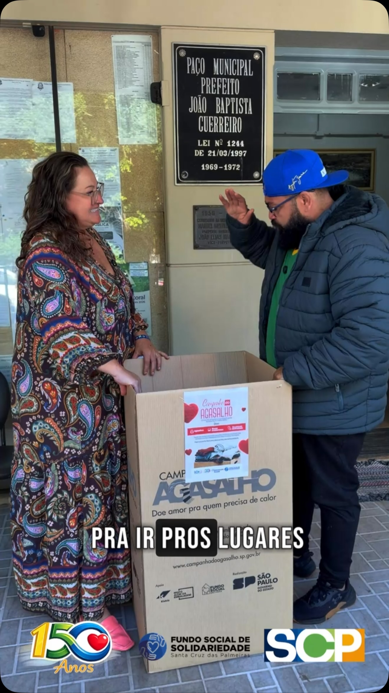Post do instagram da Prefeitura de Mandirituba
