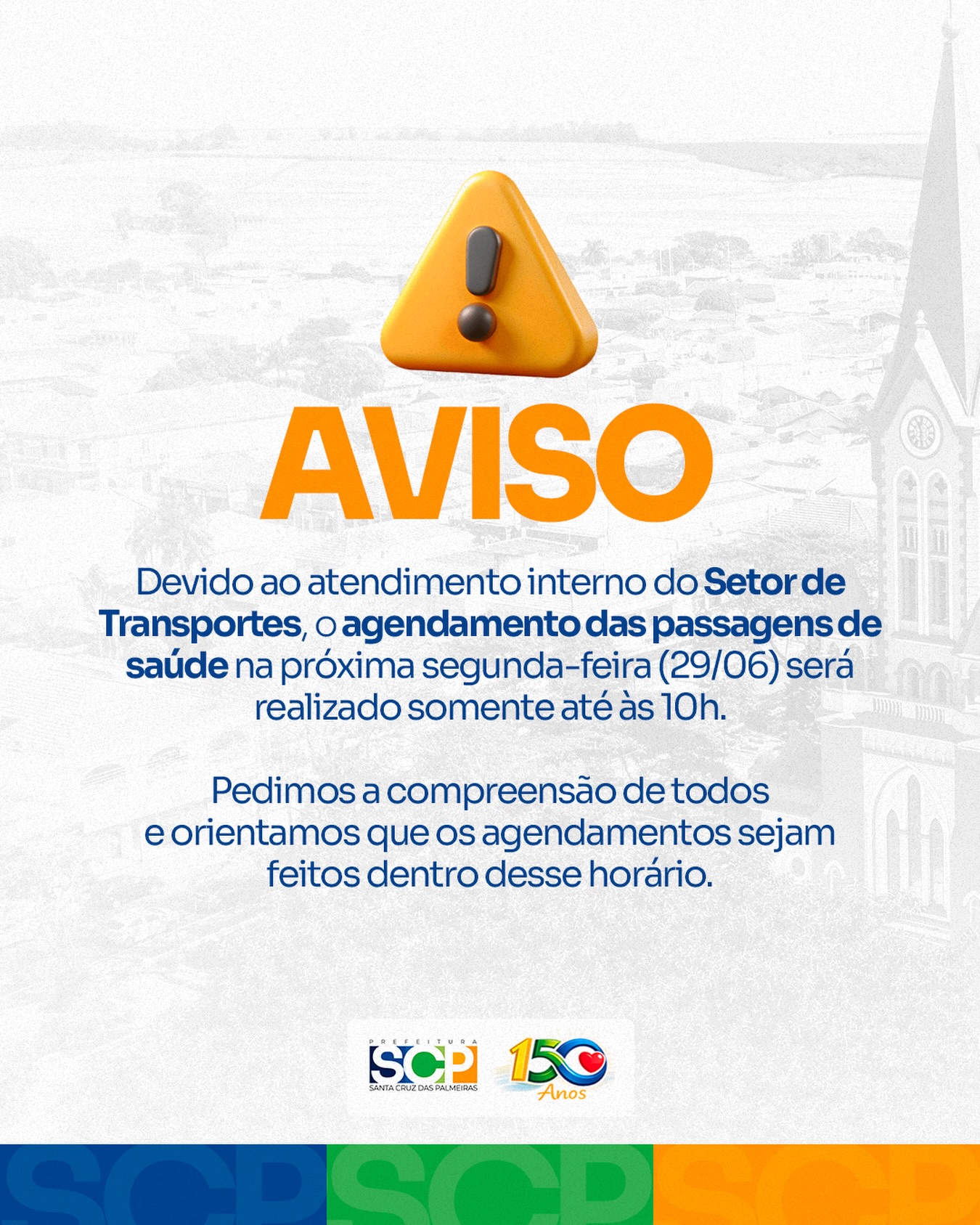 Post do instagram da Prefeitura de Mandirituba