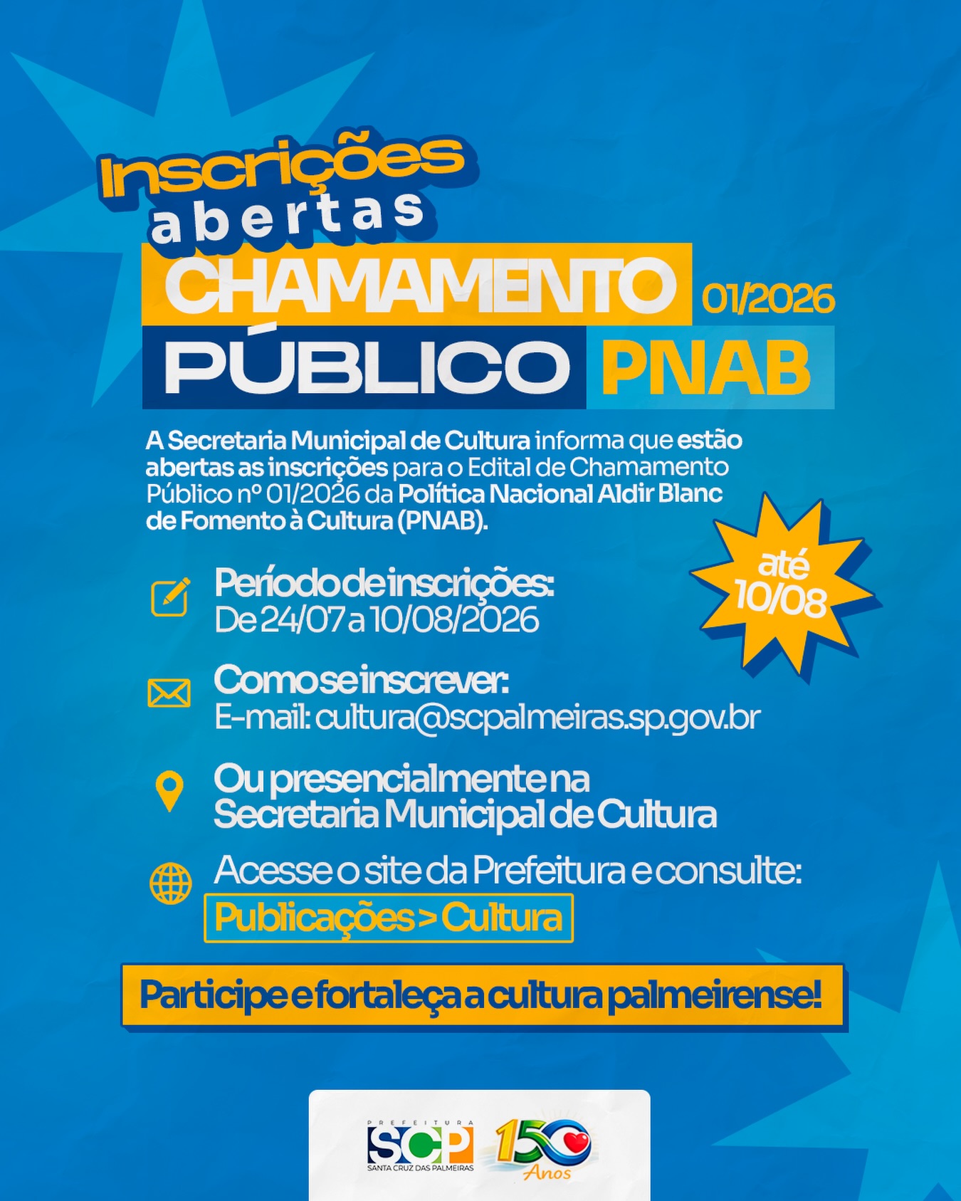 Post do instagram da Prefeitura de Mandirituba